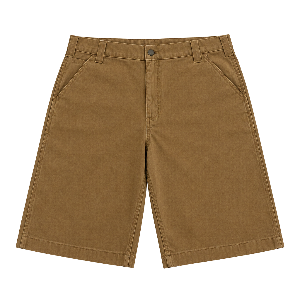 Carhartt Rugged Flex Relaxed Fit Canvas Work Short Size 38 Brown 1
