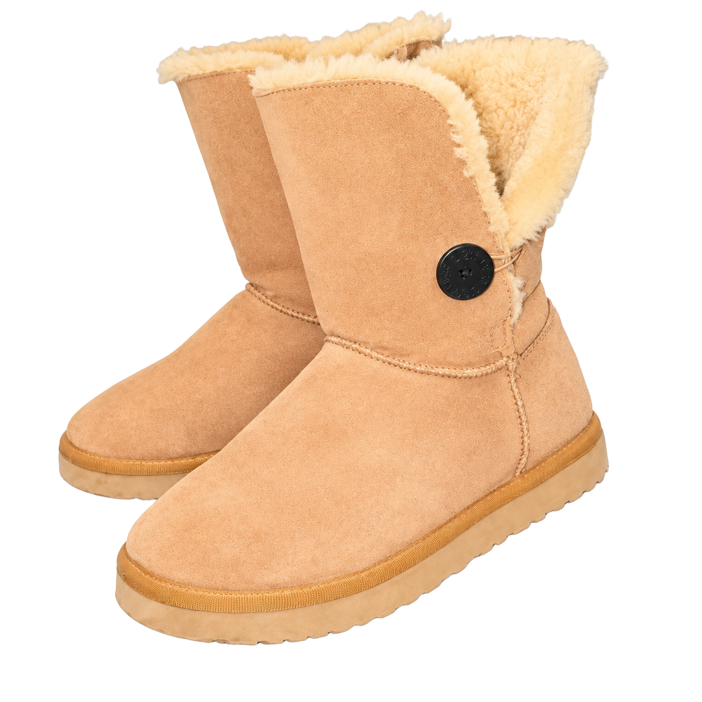 Ugg Bailey Button Brown Suede Boots 1