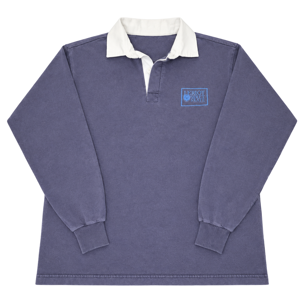 Vintage Heriot Watt University Rugby Shirt Large Navy Long Sleeve UK Cotton 1