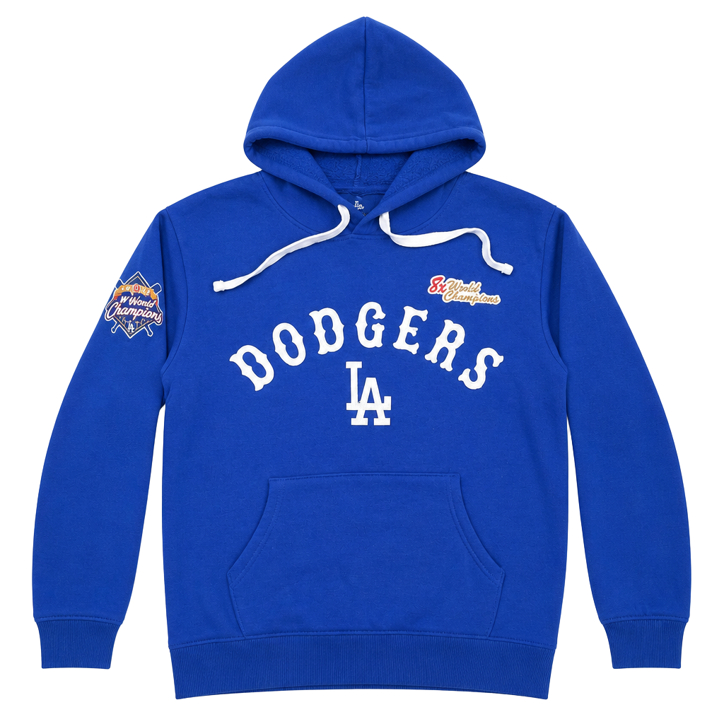 Dodgers Los Angeles Dodgers Hoodie Size M Blue World Champions 1
