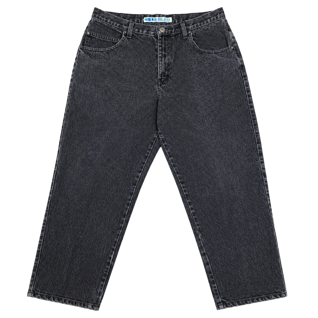 Vintage Code Bleu Vintage Black Denim Jeans 1