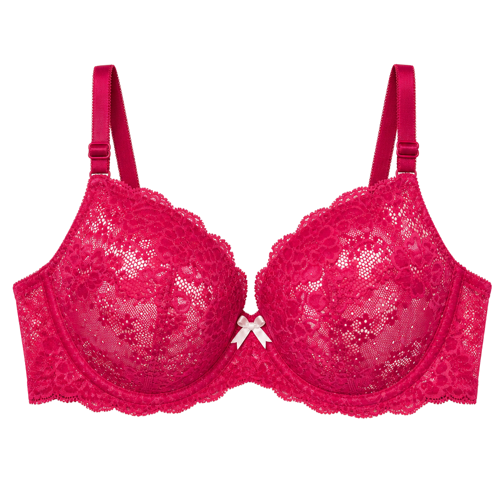Victoria's Secret Dream Angels Lined Demi Bra 32DD Pink 1