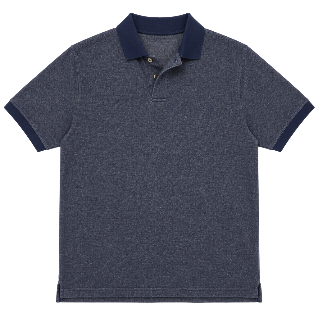 Jos. A. Bank Stays Cool Blue Short Sleeve Cotton Spandex Polo Shirt Mens Large 1