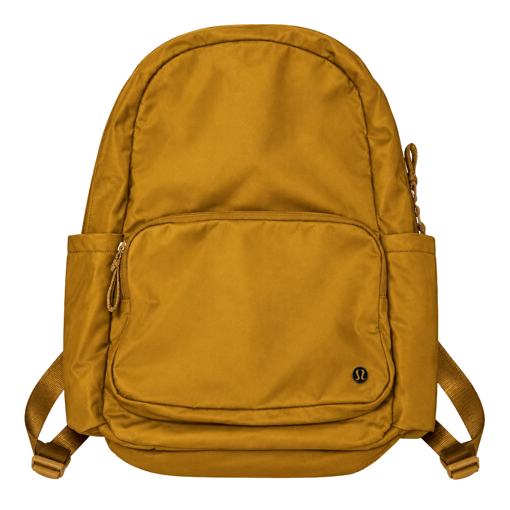 Lululemon Everywhere Backpack 22L O/S Gold Nylon 1