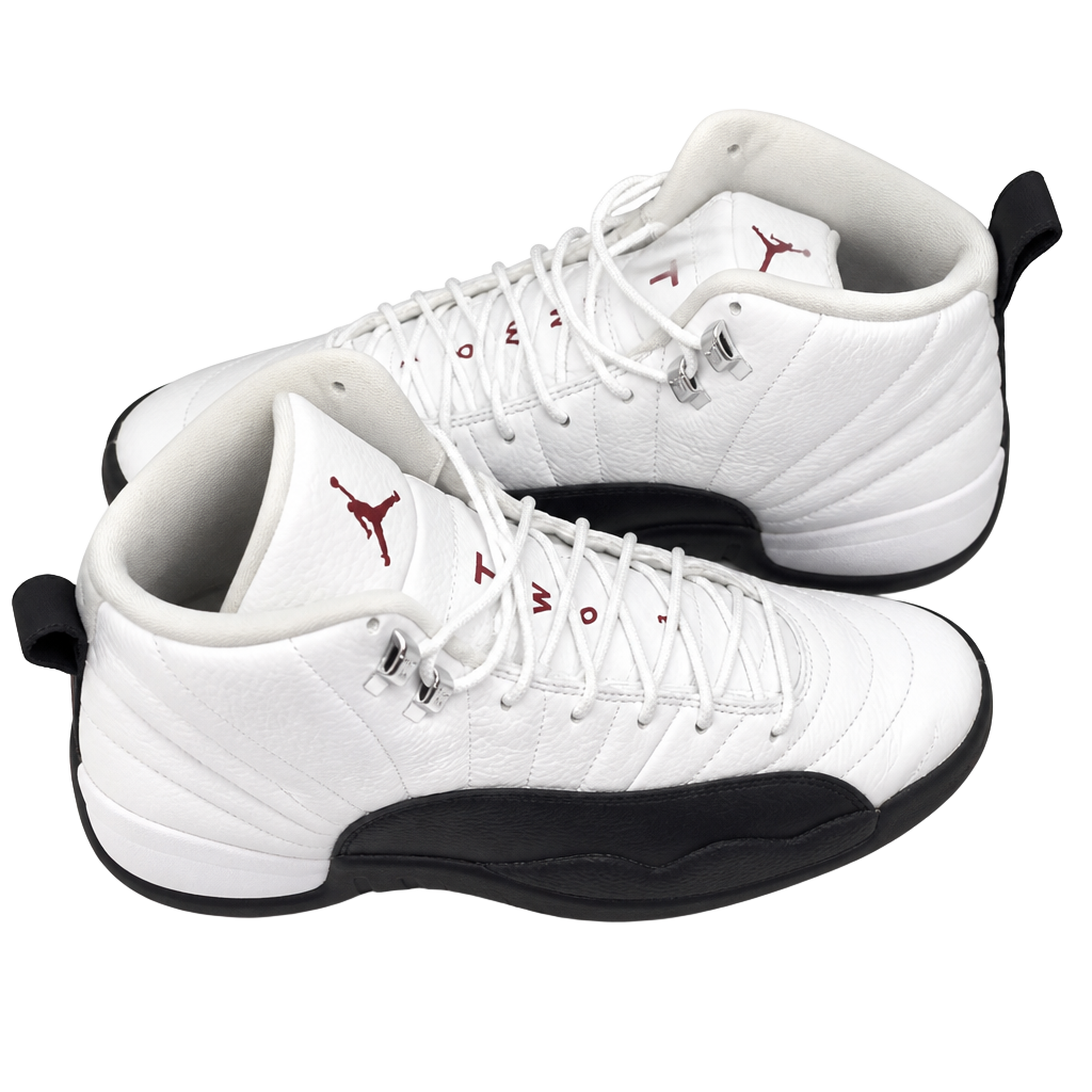 Air Jordan 12 Retro White/Black-Taxi (Playoffs) 1