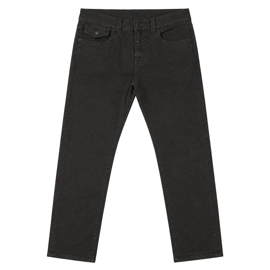 True Religion Geno Relaxed Slim Black Jeans Mens Size 34 1