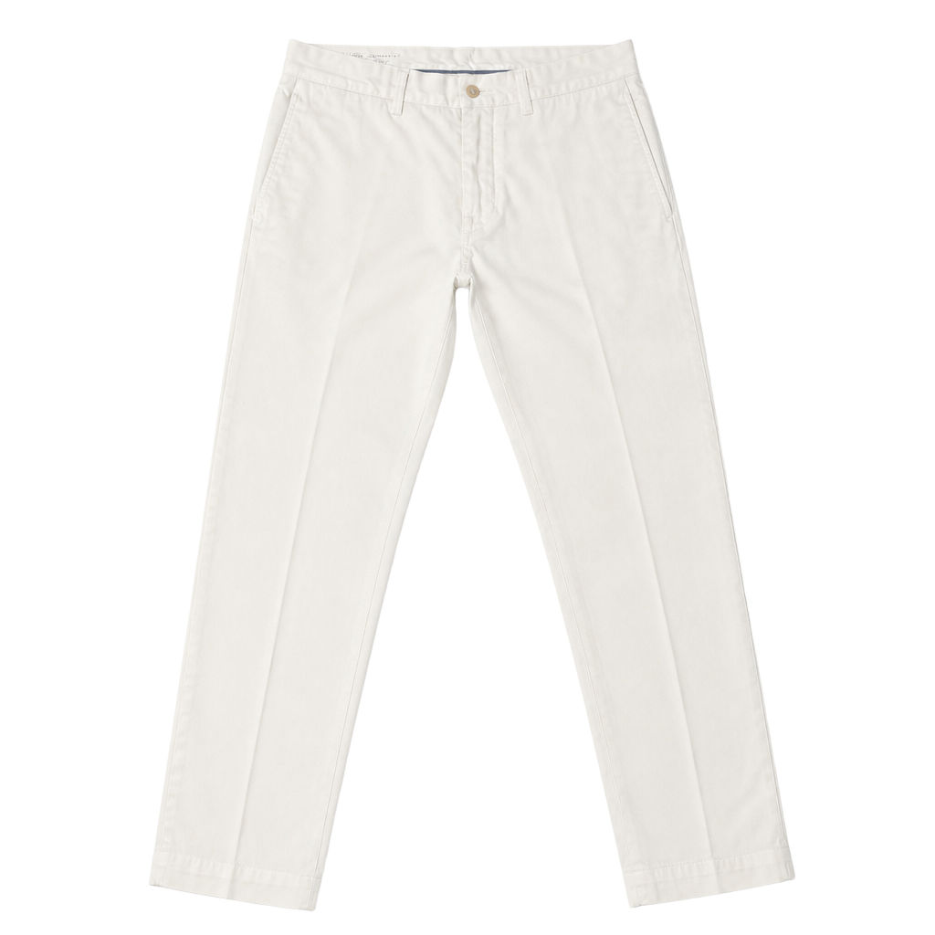 Polo Ralph Lauren Bedford Chino Straight Fit White Cotton Twill Pants 29/30 1