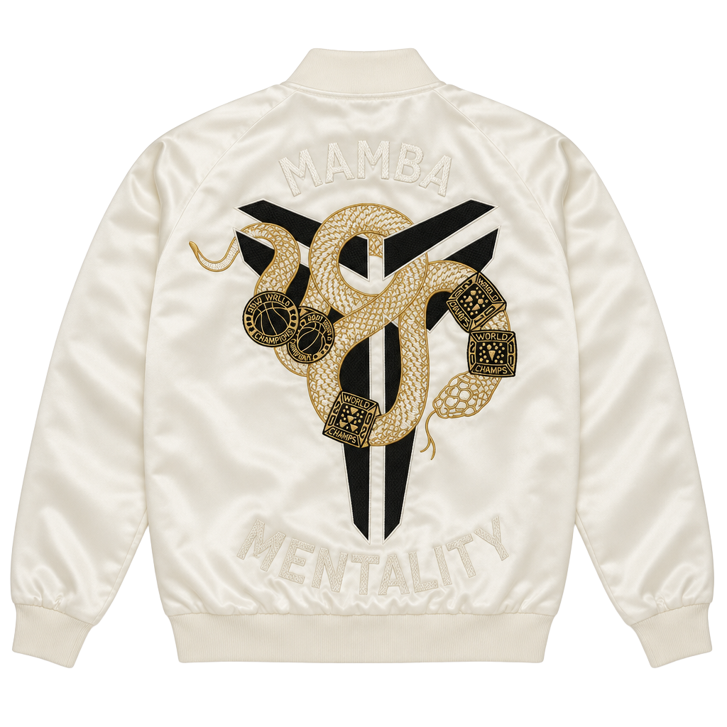 Nike Kobe Year of Mamba Satin Jacket Sail 1