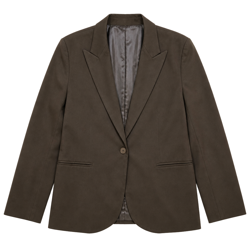 Norma Kamali Black Ponte Notch Lapel Blazer Size 16 1