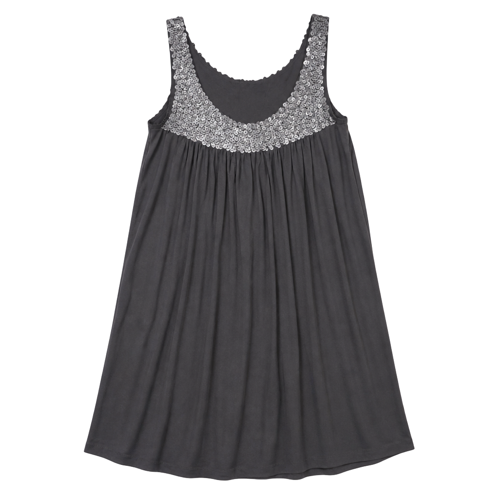 Theory Arleigh Sequin Silk Dress Black Size 4 1