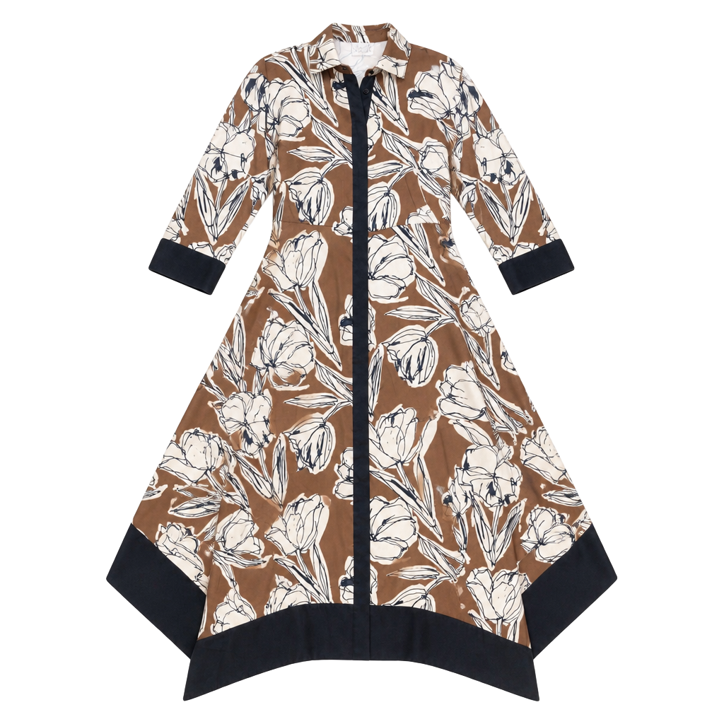 Tanya Taylor Selene Shirt Dress Size 2 1
