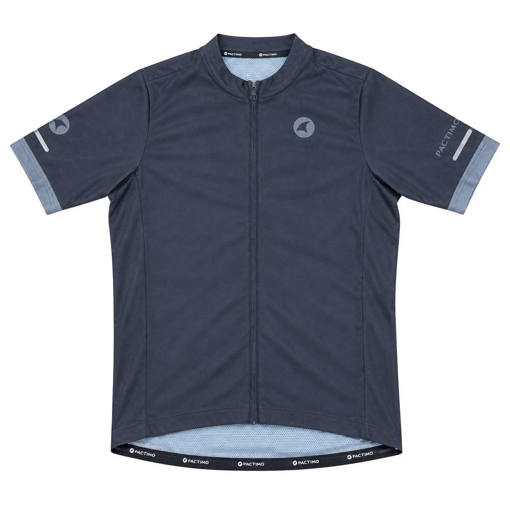 Pactimo Summit Aero Mesh Jersey Men's Black Cycling Jersey 1