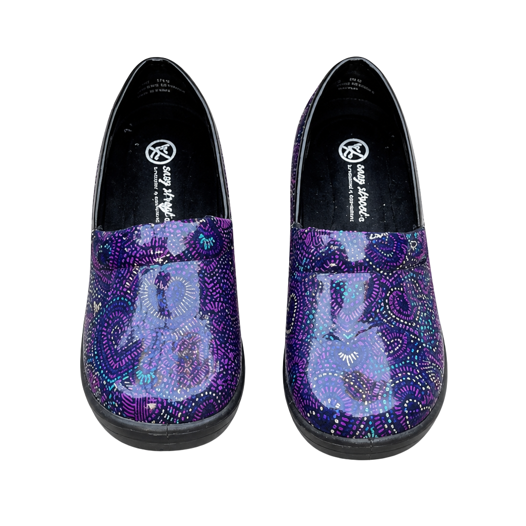 Easy Works By Easy Street 9.5 Wide Leeds Hearts Non Slip Nursing Clogs Work Clog 1
