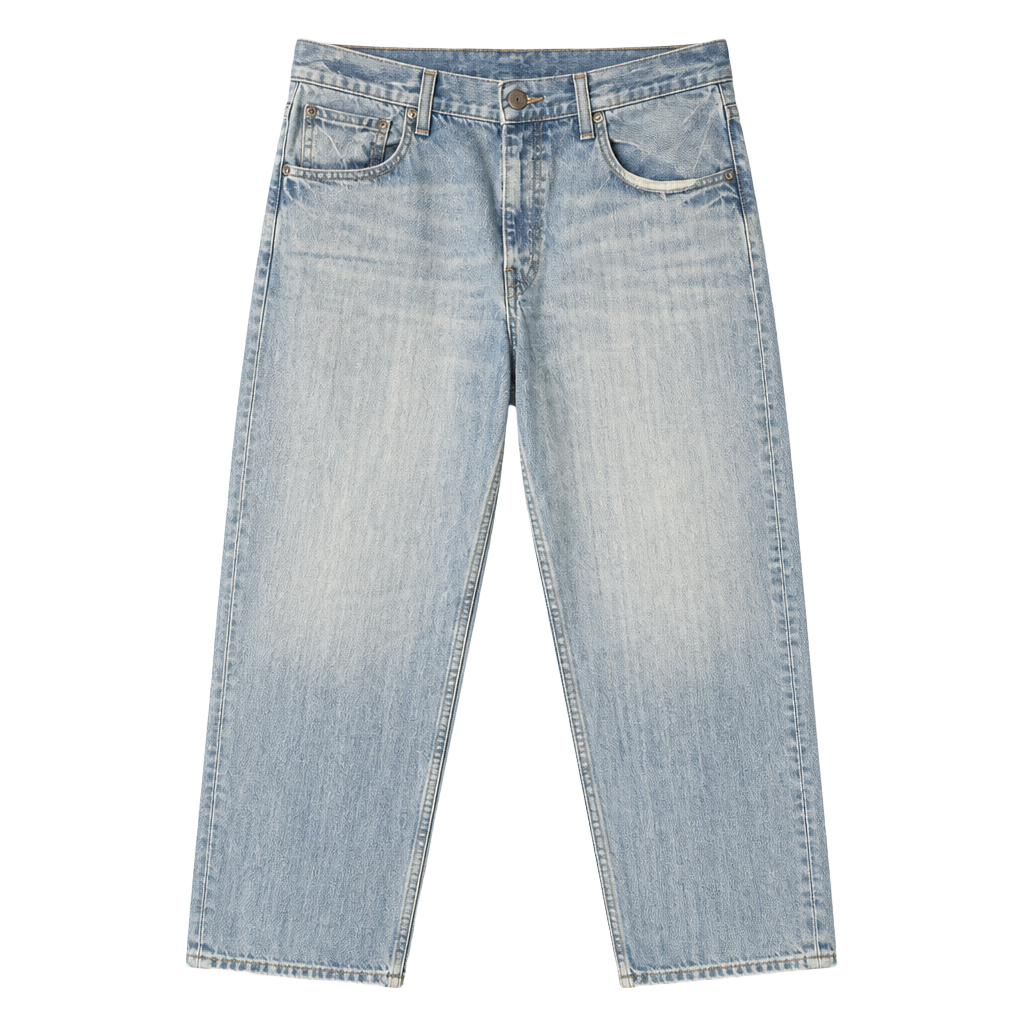 Vintage Levis SilverTab Baggy Jeans 33x30 Light Wash Y2K 90s Skater Loose Fit 1