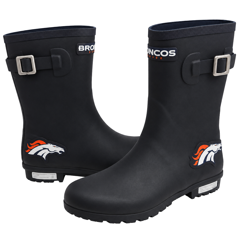FOCO Denver Broncos Storm Ready Rain Boot 1