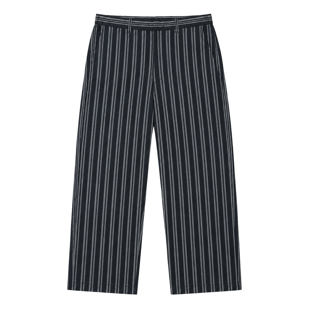 Urban Pipeline Pinstripe Pants Size 32x32 Black Gray Striped Casual Trousers 1
