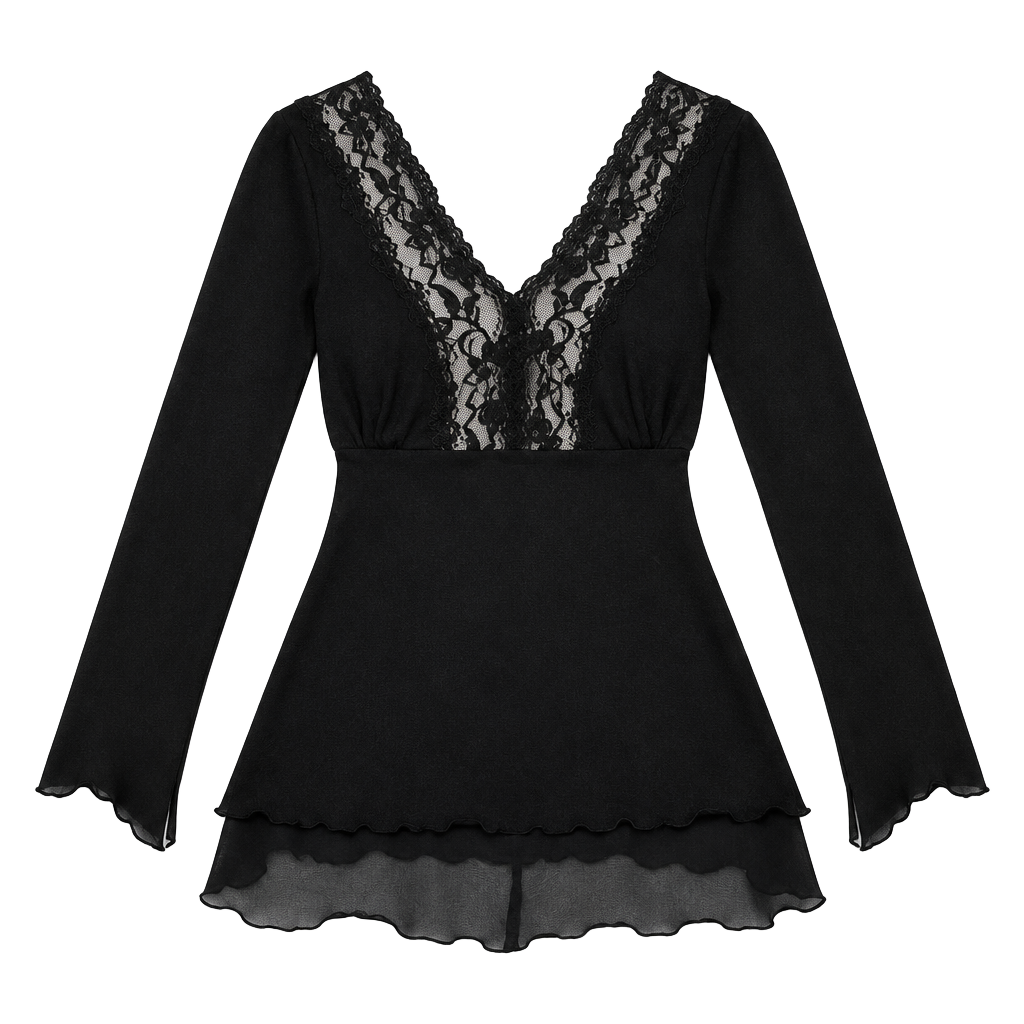 Babydoll long-sleeve 1