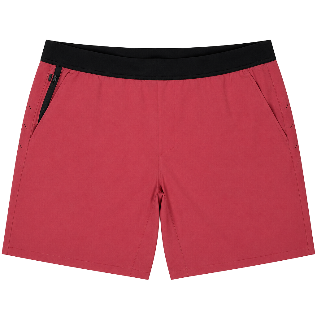 Ten Thousand The Interval Short Size Xx-Large Red Athletic Gym Shorts 1