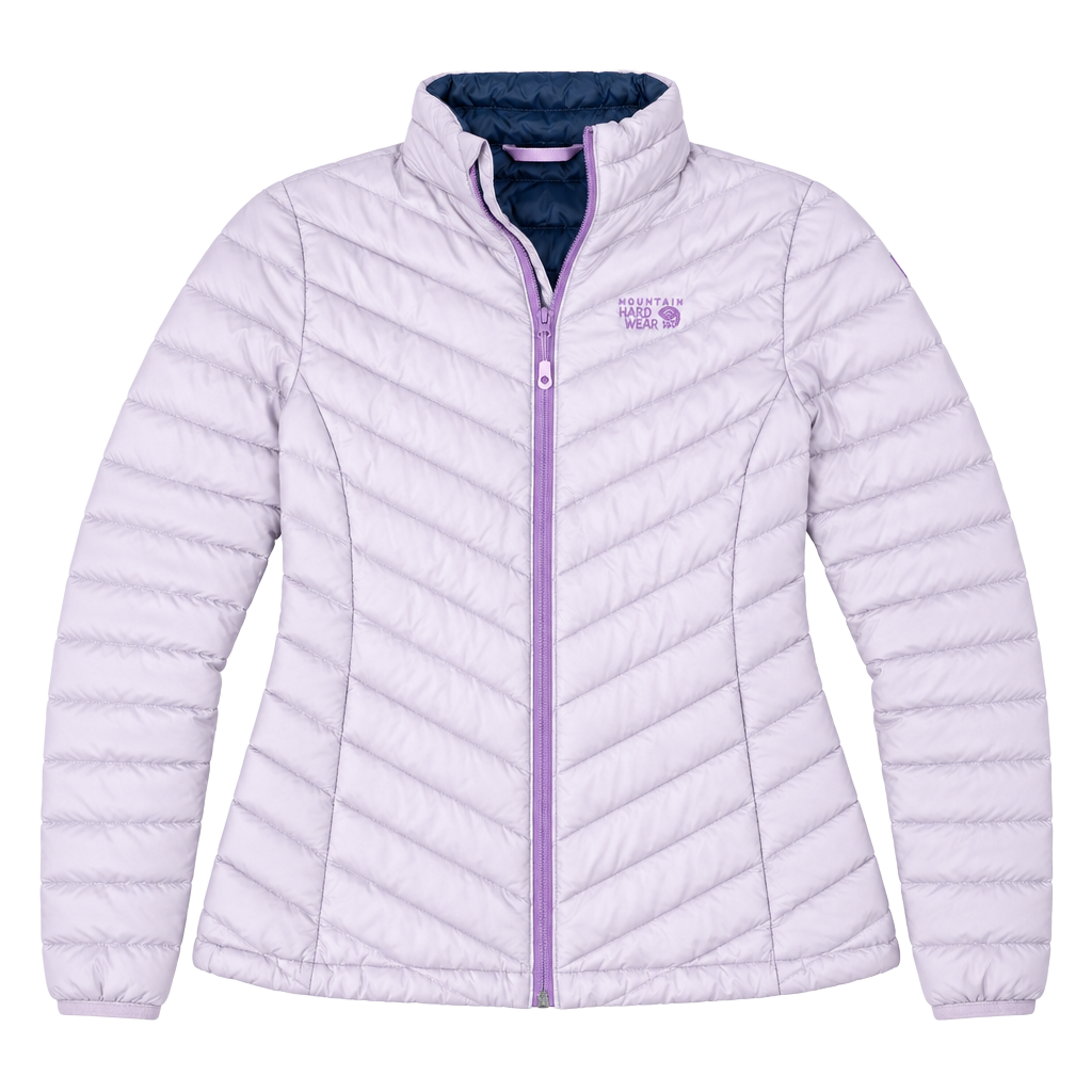Mountain Hardwear 650 Down Jacket Size S Purple Q.Shield 1