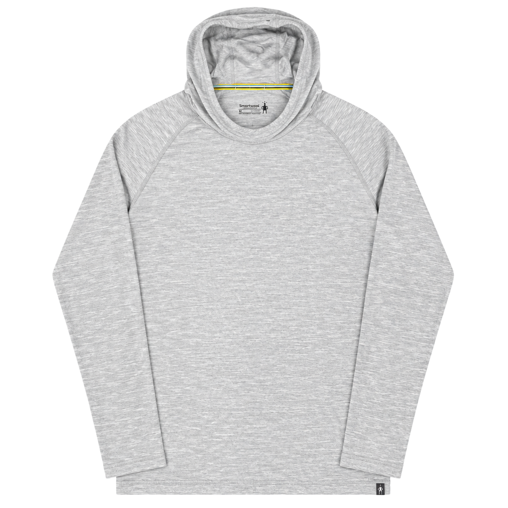 Smartwool Merino Sport 150 Hoodie Size M Gray Heather Long Sleeve 1