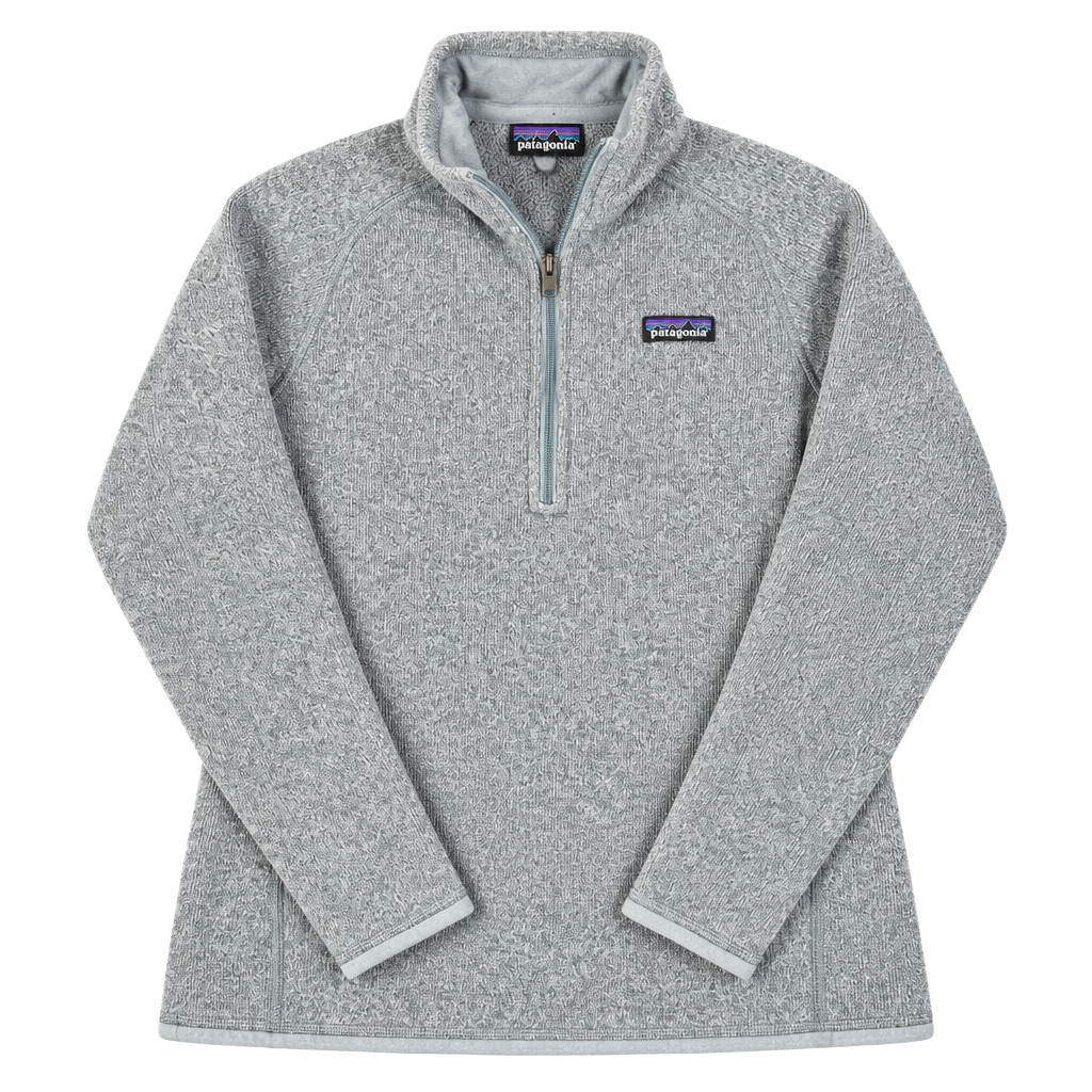 Patagonia Better Sweater 1/4 Zip Size S Gray Fleece Pullover 1