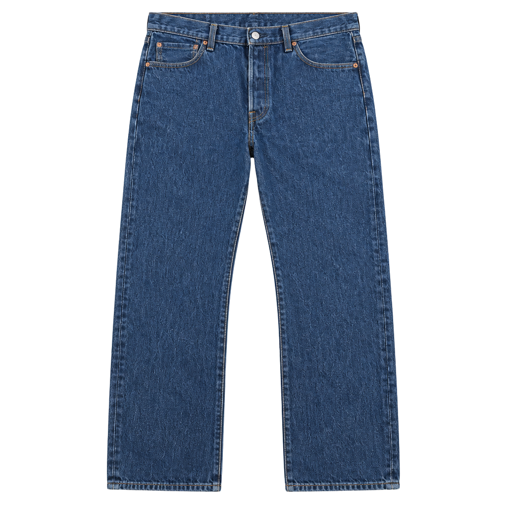 Levi's 501 Original Fit Jeans Size 34x30 Blue Denim Button Fly Straight 1