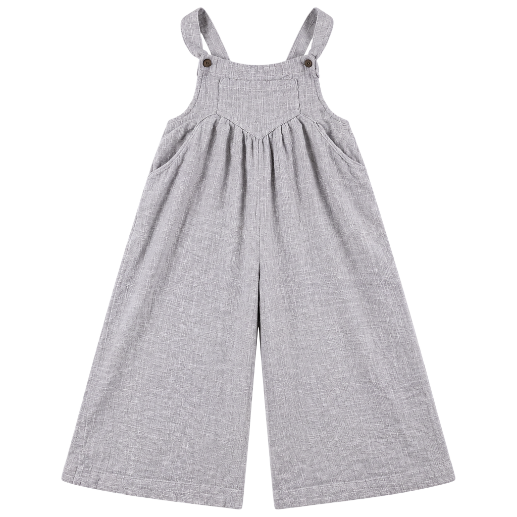 Free People Jumpsuit Size XS Pinkish Beige Linen Cotton Wide Leg Overalls Romper 1
