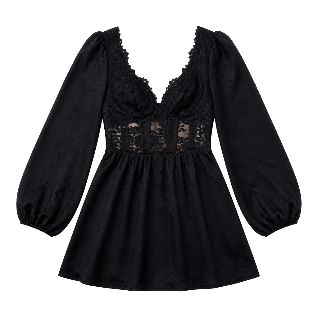 For Love & Lemons Natalie Mini Dress 1