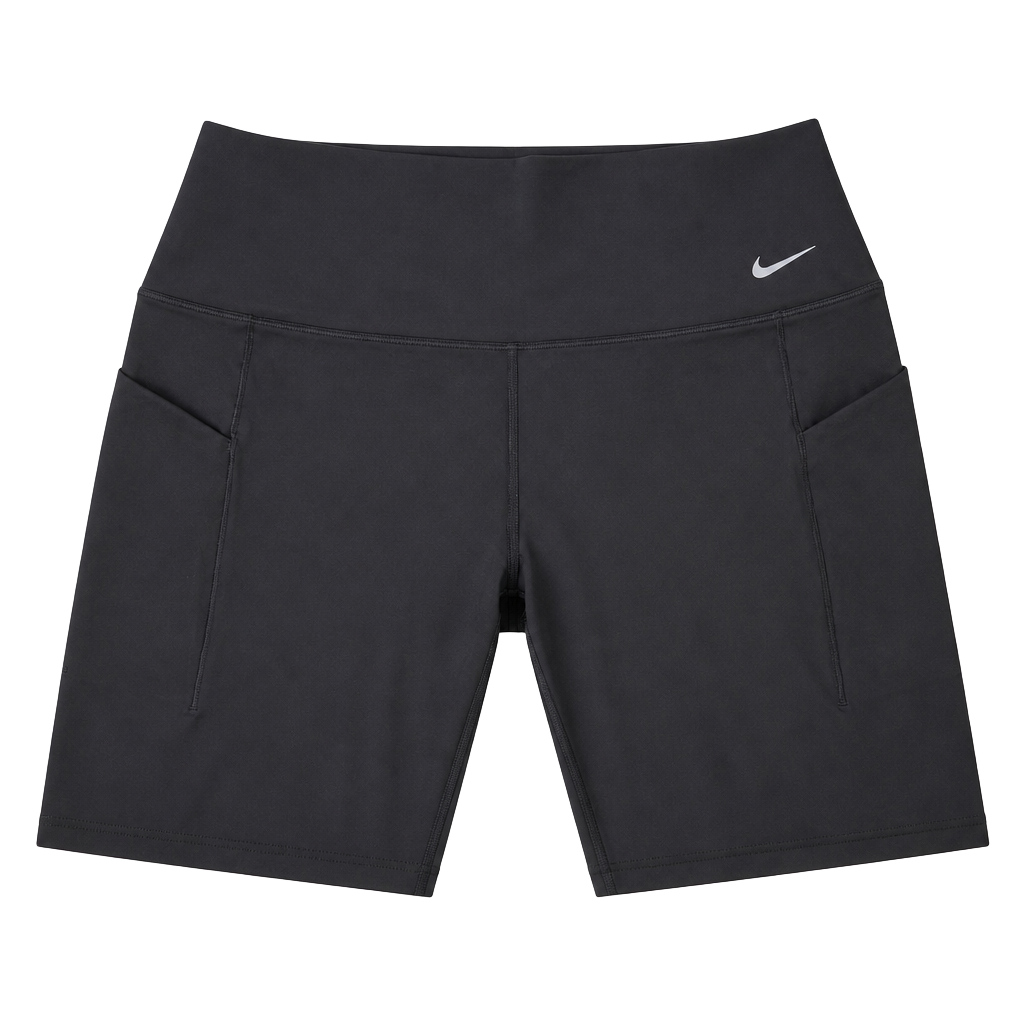 Nike Universa Women's Dri-FIT Training Medium-Support High-Waisted 8" Biker Shorts with Pockets 1