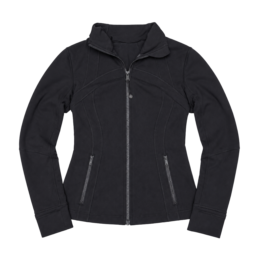 Lululemon Define Jacket Size 6 Black Luon Full Zip Athletic 1