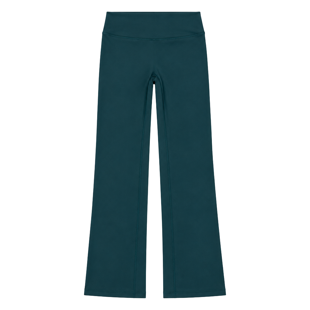 Nike Skims Dri-Fit Fold Over Cotton Jersey Pants Size L Spruce 1