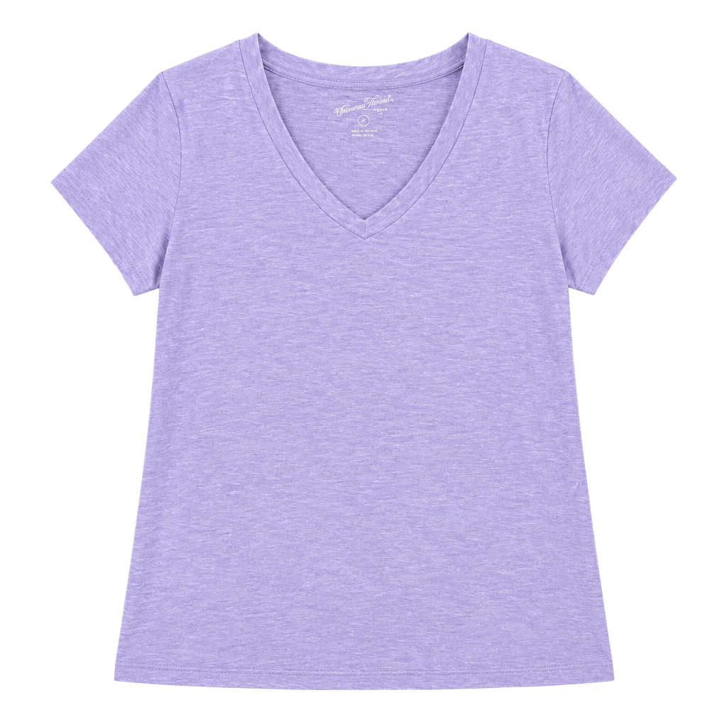 Universal Thread V-Neck T-Shirt Size XL Purple 1