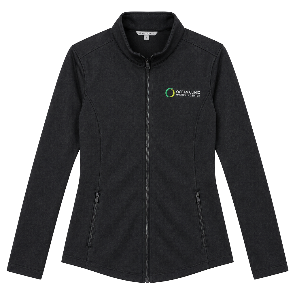 Port Authority Full Zip Jacket Size L Black Ogden Clinic 1