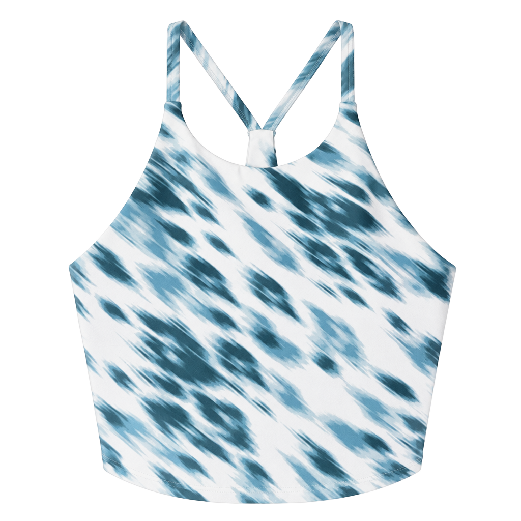 Old Navy Active Powersoft Sports Bra Size M Blue Tie Dye 1