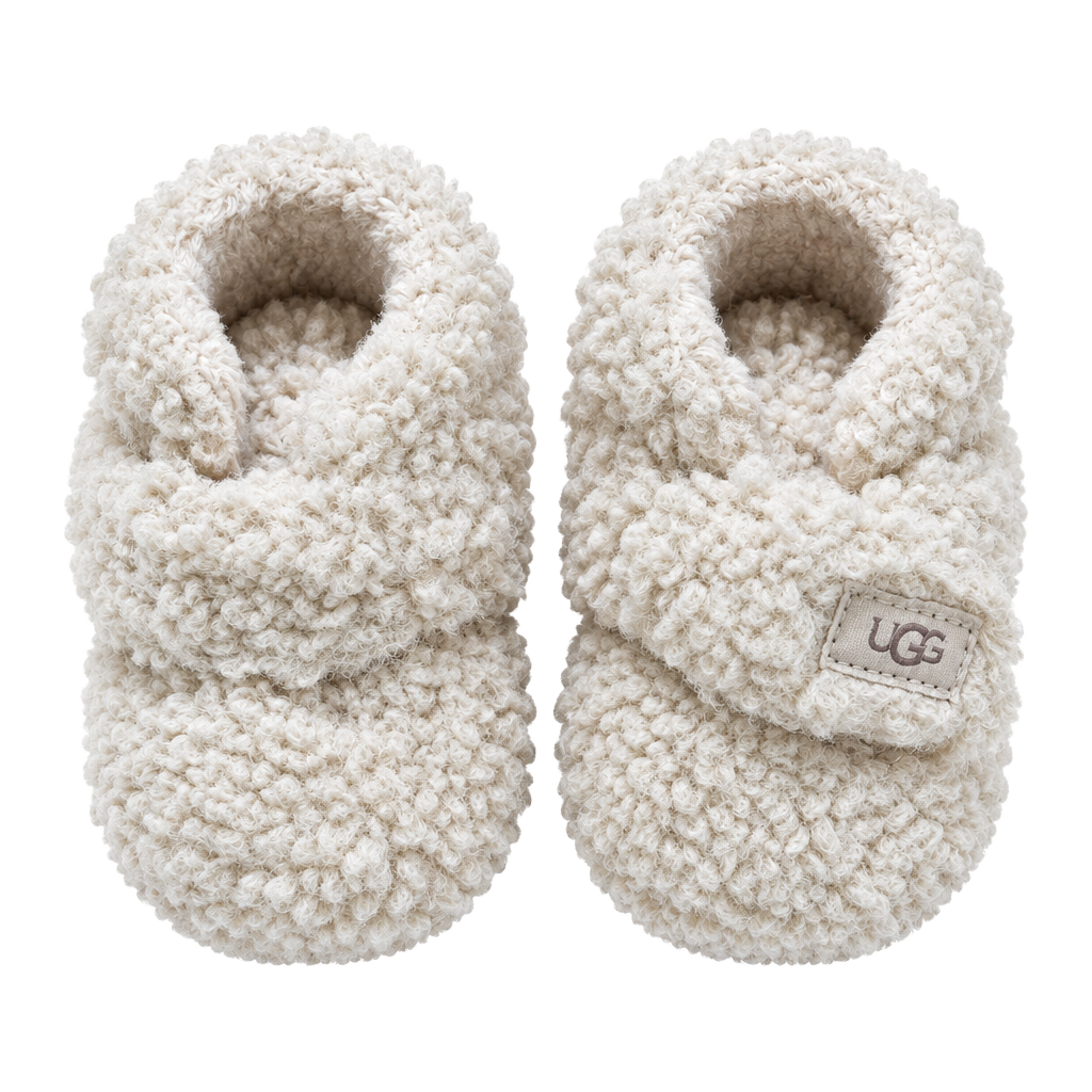 Ugg Bixbee Baby Booties Cream Fleece 1
