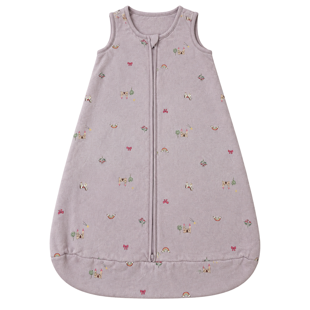 Carter's Purely Soft Sleep Sack Size S/P/CH Pink Castle Unicorn 1