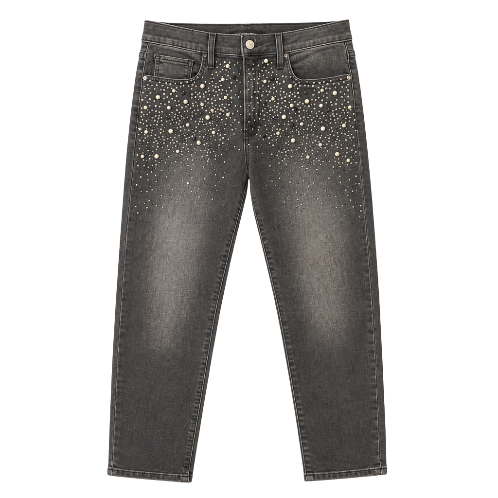 Joe’s Jeans Stephanie Gottlieb -Luna High Rise Embellished Jeans Size 29 1