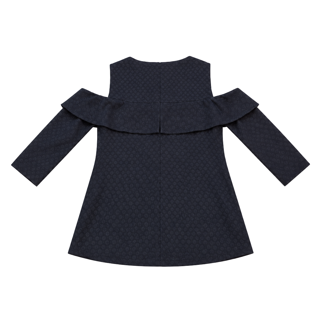 Hugo Boss Ikyana Cold Shoulder Top Size 10 Black 1