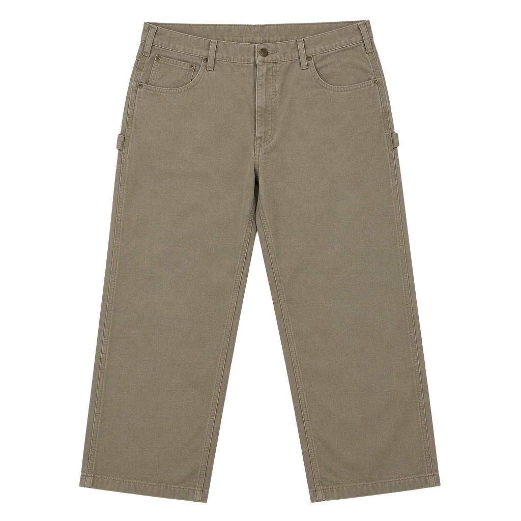 Vintage Carhartt B159 MUS Loose Fit Canvas Carpenter Pants 40 x 32 Mushroom 1