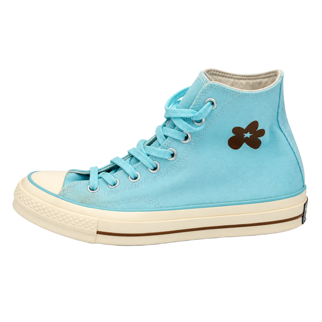 Converse Golf Le Fleur x Chuck 70 High 'Gulf Stream' 2018 Camp Flog Gnaw VIP 9.5 1