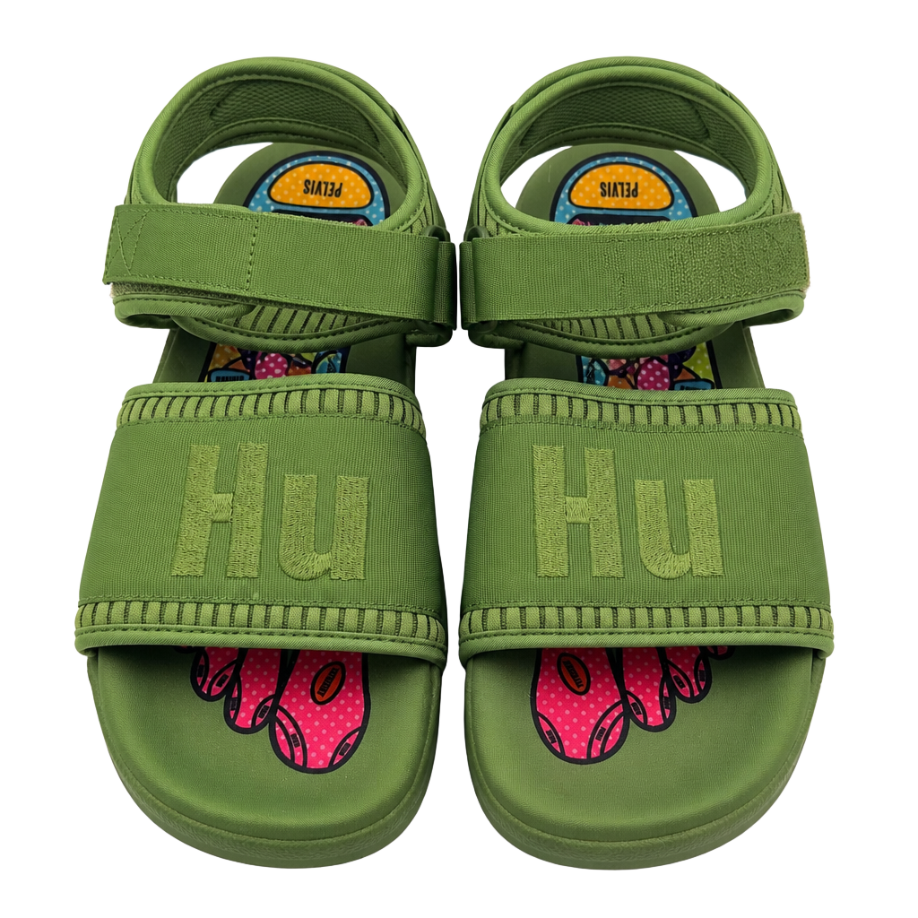 Adidas x Pharrell Williams HU Adilette Sandals 1