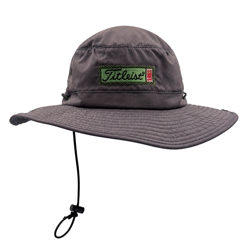 Titleist Bucket Hat Size XL Gray Sun Aussie Golf Hat 1