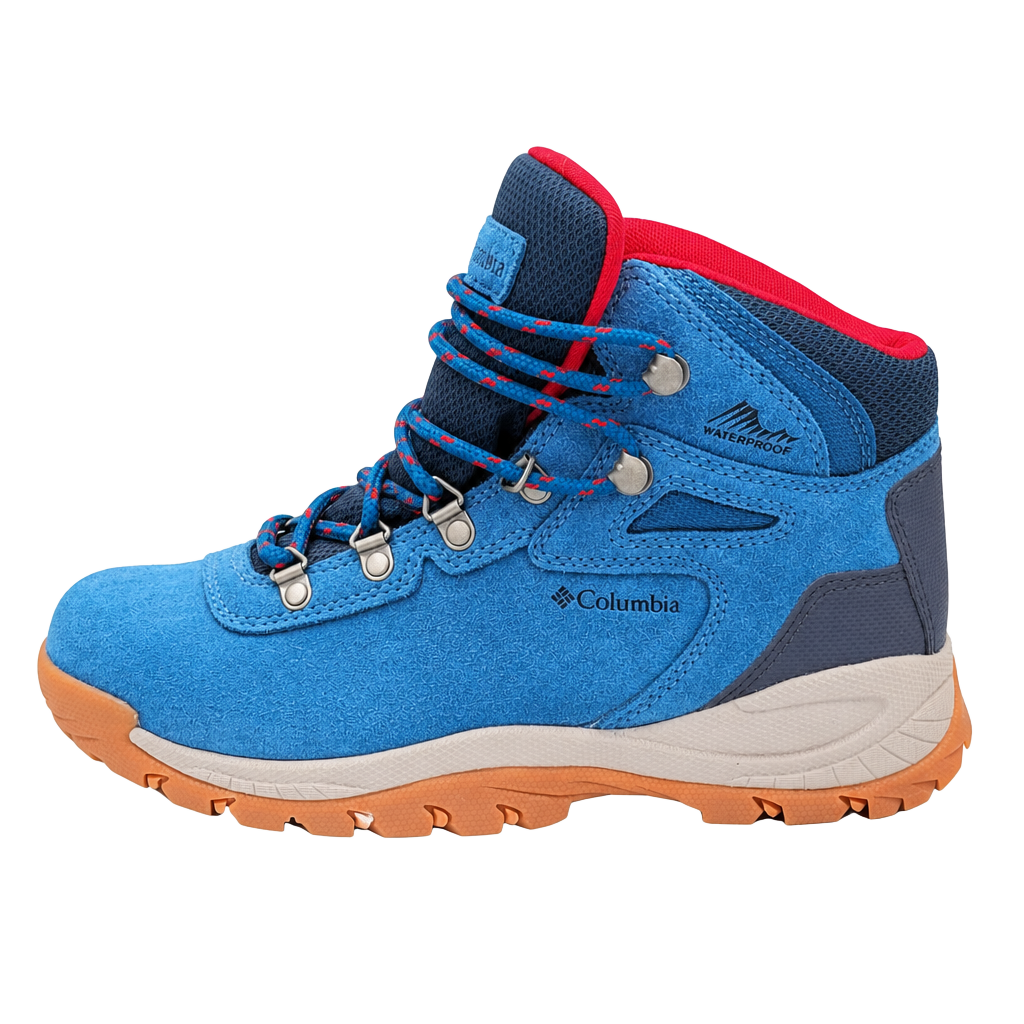 Columbia Women's Newton Ridge Plus Waterproof Amped Hiking Boot in Deep Wave 1