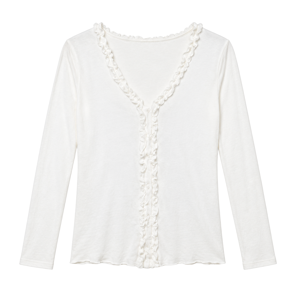 Petite Shoreline Gauze Top 1