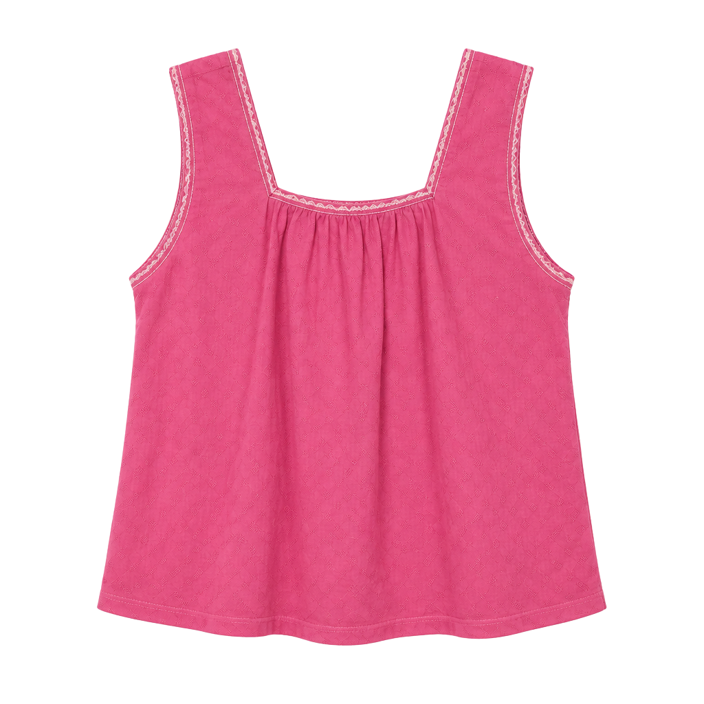 Jersey Knit Scoop-Neck Tanks 1