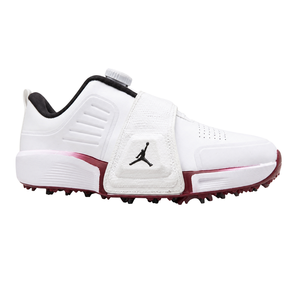 Nike Air Jordan Rev Golf Shoes White Team Red Black FV6338-104 1