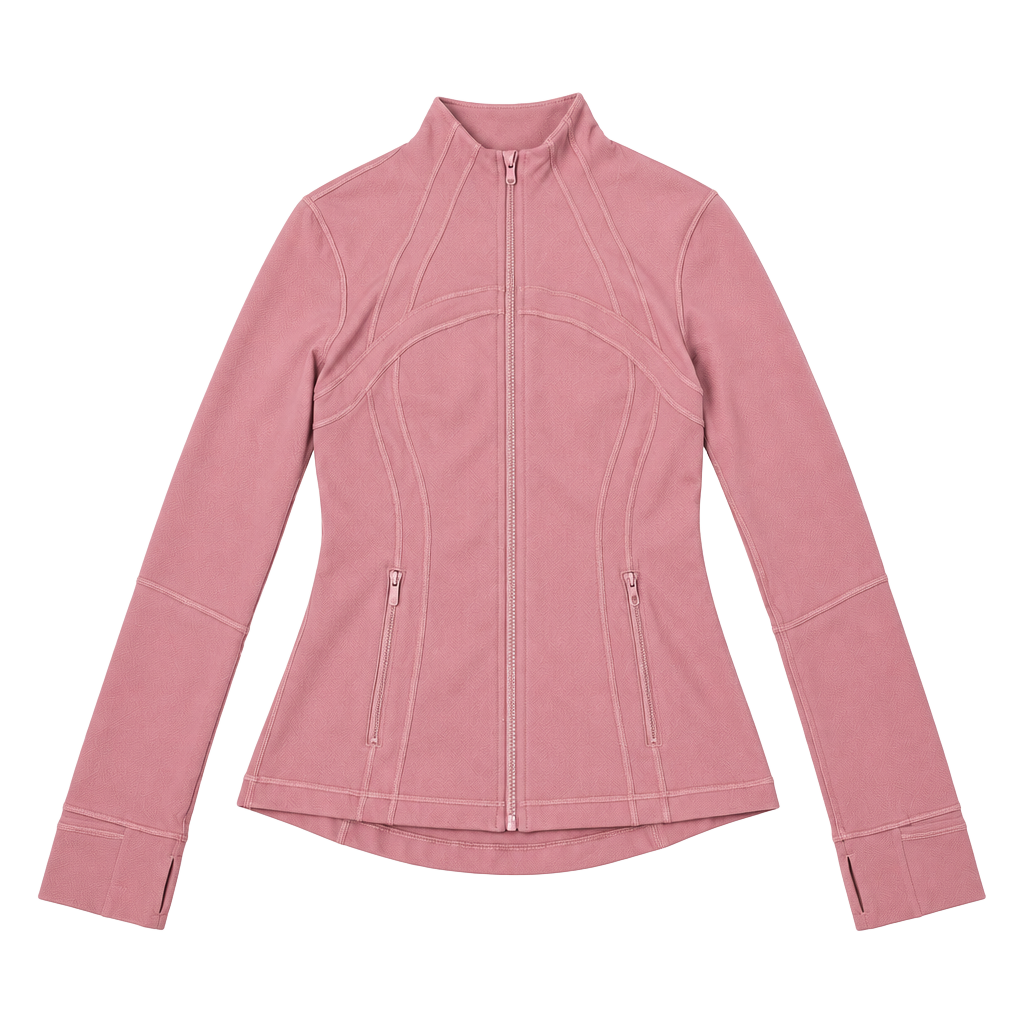 Lululemon Define Jacket Luon Size 6 Pink Full Zip Athletic 1