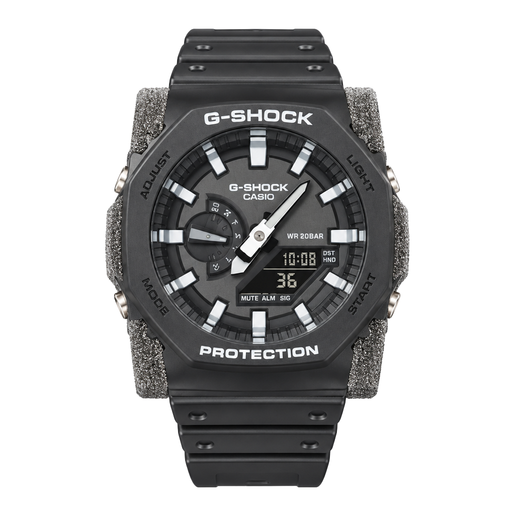 Casio G-Shock GA-2100 Black Resin Analog Digital Watch 1