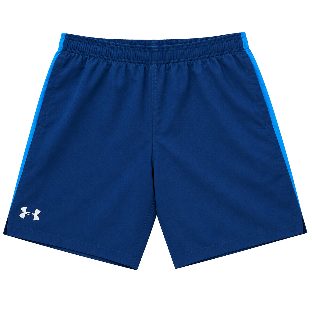 Under Armour Men's Blue Running Shorts with Pockets 1