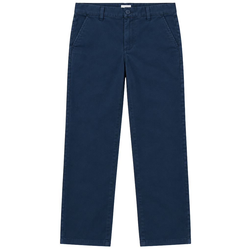 Cat & Jack Girls' School Uniform Straight Chino Pants, Size 16+ 1